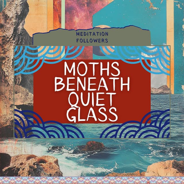 Moths Beneath Quiet Glass - Meditation Followers