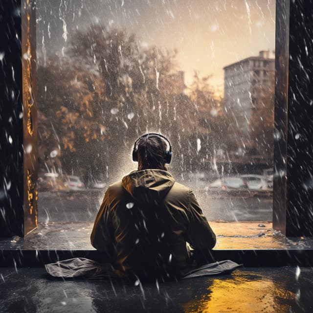 Relaxation Rain: Tranquil Blissful Harmony - Dreamy Thoughts