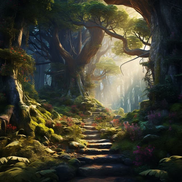 Forest Fantasia: Nature's Green Grandeur - Myrs