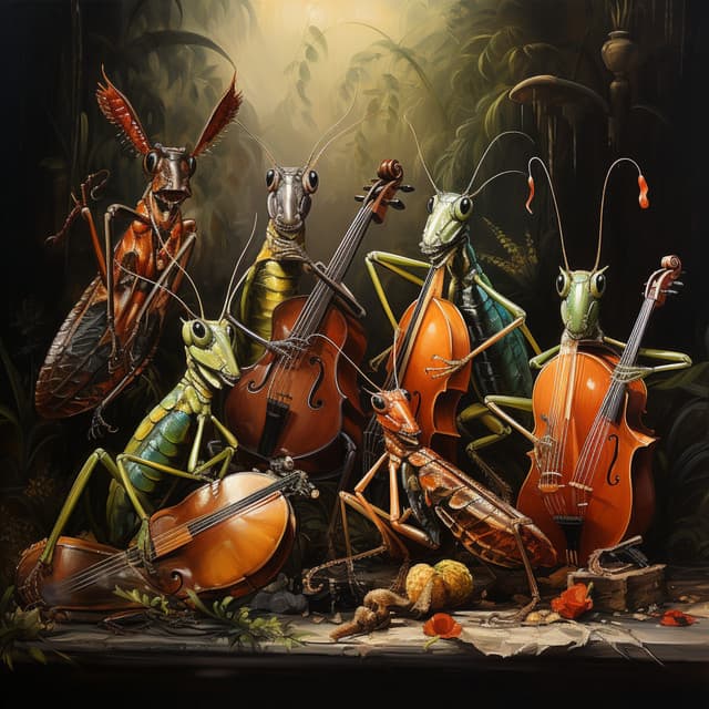 Los Pájaros De La Naturaleza Acompañan A La Orquesta De Insectos - Colectivo de música curativa