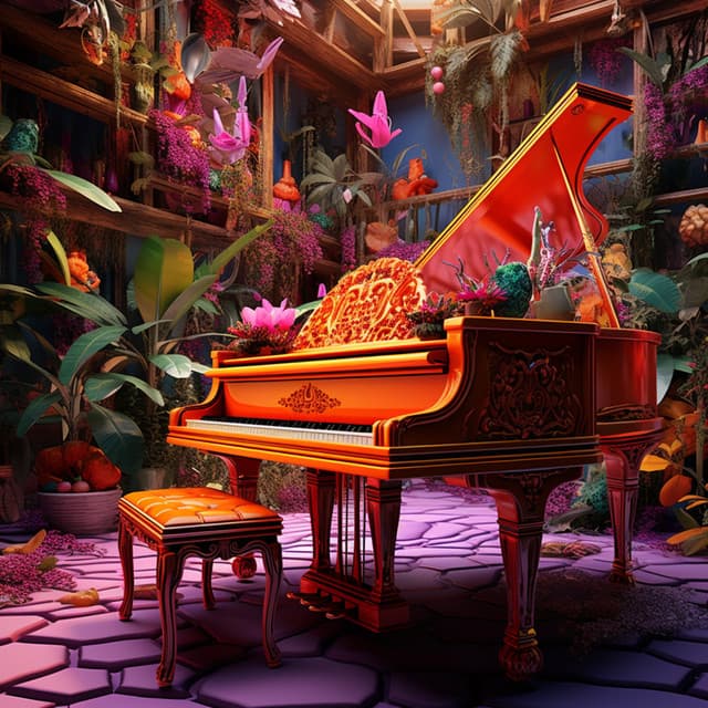 Piano Music: Graceful Movements - Happy Instrumental Piano