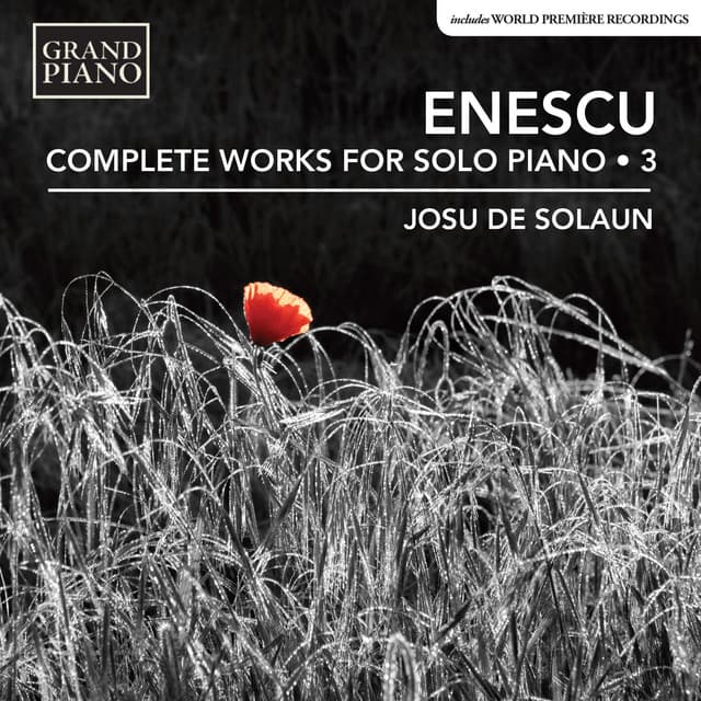 Enescu: Complete Works for Solo Piano, Vol. 3 - George Enescu