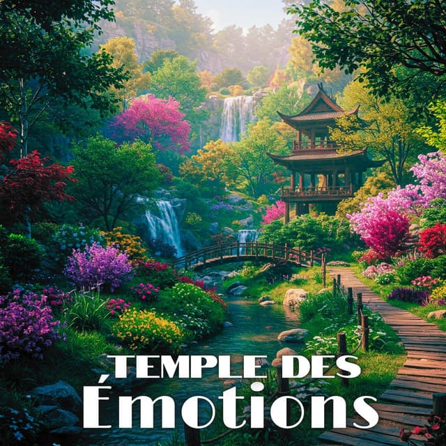Temple des Émotions: Ballades Zen Sereines pour le Cœur - Bouddha musique sanctuaire