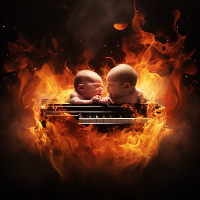 Harmony in Fire Glee Babies: Music for Stress Relief - John N4ture