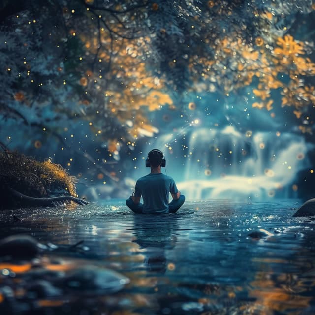 Binaural River Meditation: Flowing Harmony - Meditation Music Legends