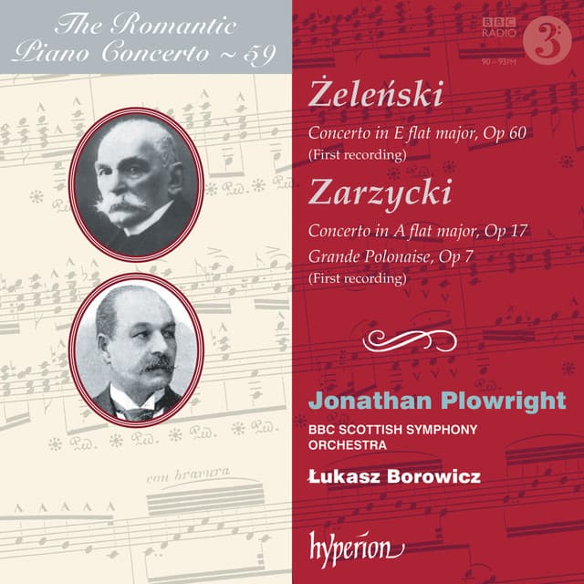 Zarzycki & Żeleński: Piano Concertos - Jonathan Plowright