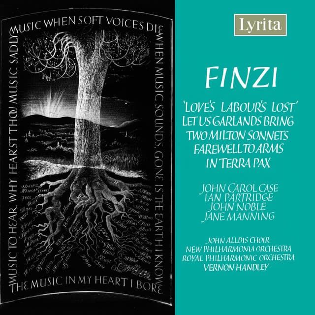 Finzi: Love's Labour's Lost, Let Us Garlands Bring & Other Works - Gerald Finzi