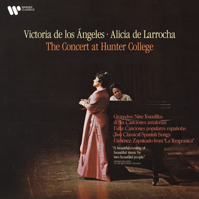 The Concert at Hunter College - Alicia de Larrocha