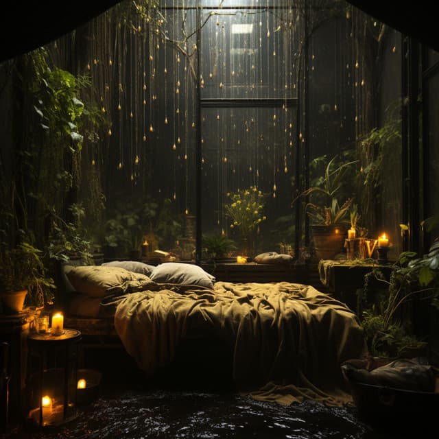 Resonancia Reparadora De La Lluvia: Música Para Aliviar El Estrés - Lista de reproducción para la cena