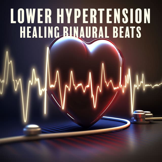 Lower Hypertension: Healing Binaural Beats , Enhance Blood Flow, Stabilize Heartbeats - Deep Theta Binaural Beats
