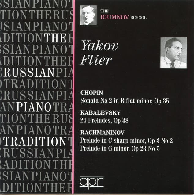 The Russian Piano Tradition: Yakov Flier - Dmitry Kabalevsky