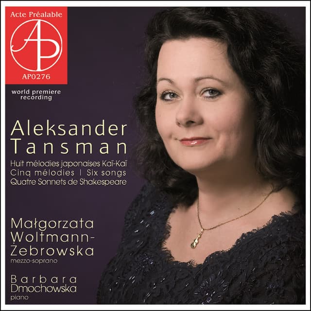 Tansman: Songs - Alexandre Tansman