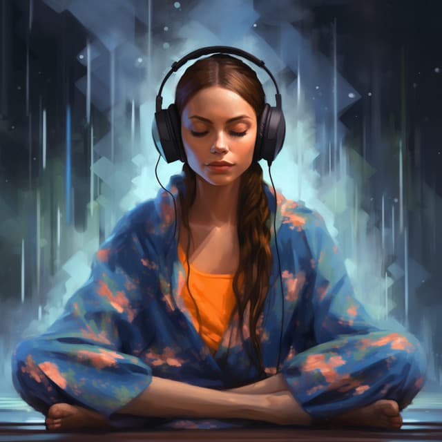 Sonic Massage Escape: Ambient Rainfall Massage Rhythms - Memorable