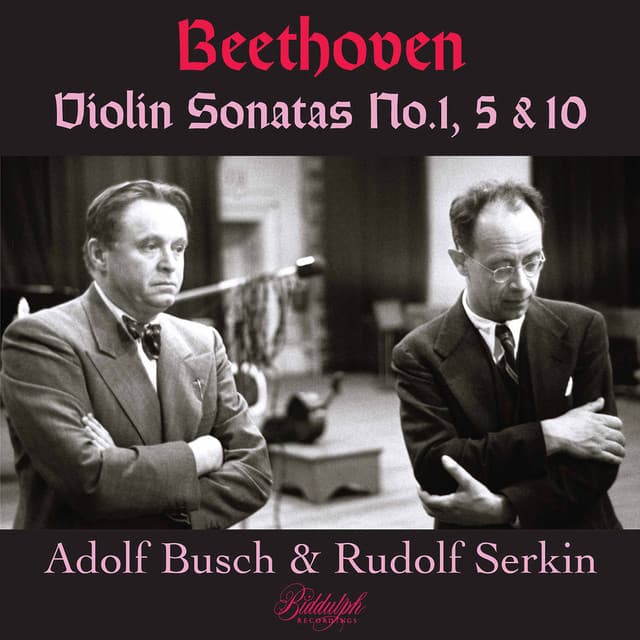 Beethoven: Violin Sonatas Nos. 1, 5 & 10 - Ludwig van Beethoven