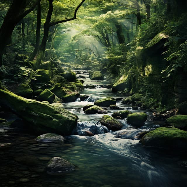 Stream Sounds at Work: Calming Nature for Productivity - Bakery Music