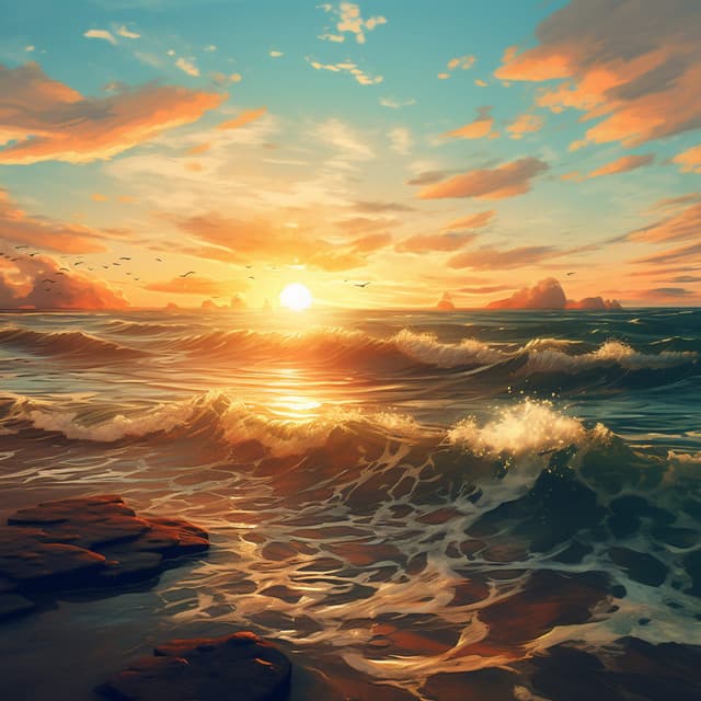 Melodías Tranquilas Del Mar: Serenidad Costera - Imaginacoustica