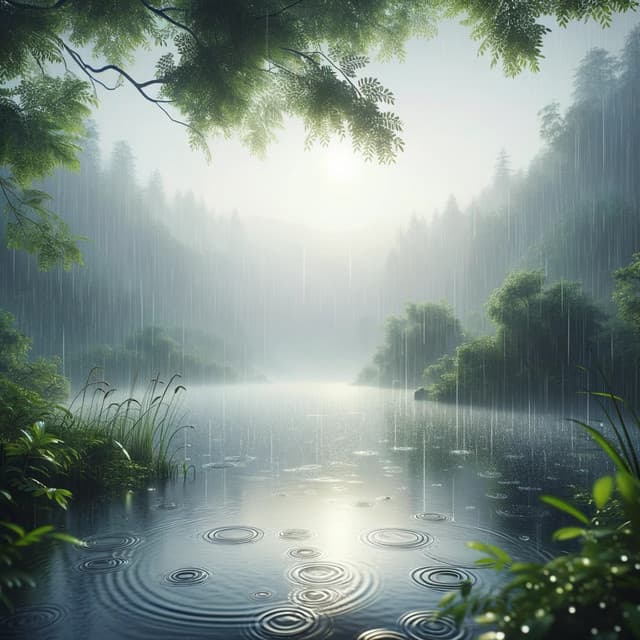 Relaxation Rain: Binaural Serenity Waves - AEX8