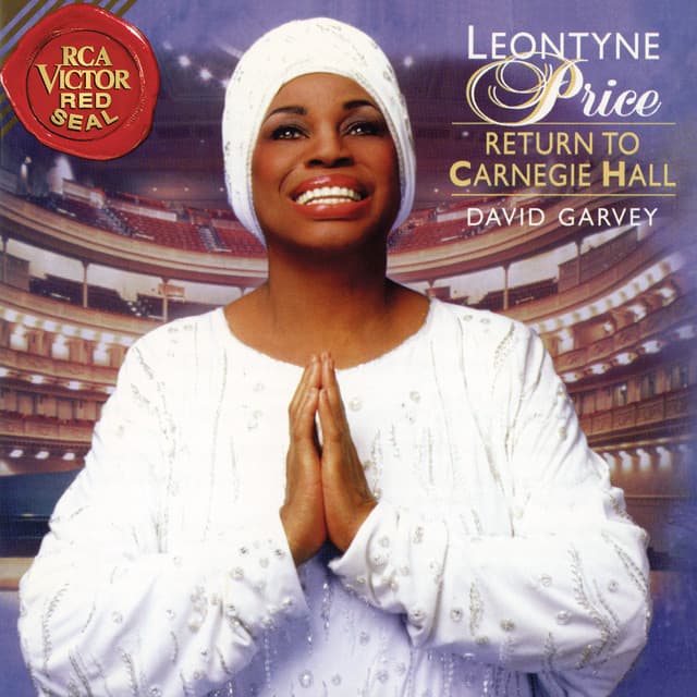Leontyne Price - Return to Carnegie Hall - Leontyne Price