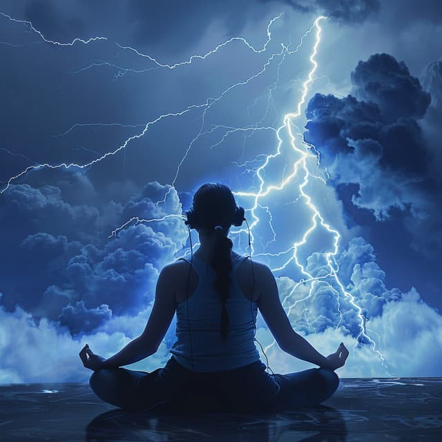 Thunder Reflections: Storm Sounds Meditation - Healing Meditation Relaxing Music Channel