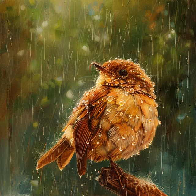 Sinfonía Binaural: Aves Empapadas Por La Lluvia Y La Naturaleza - 92 96 Hz - Cronicidad ambiental