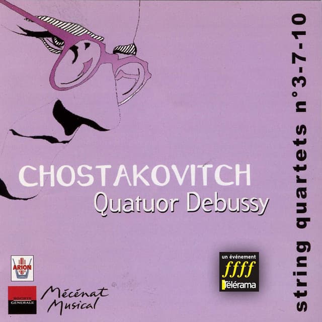 Chostakovitch : Quatuors à cordes no. 3, 7 & 10, Vol.2 - Dmitri Shostakovich
