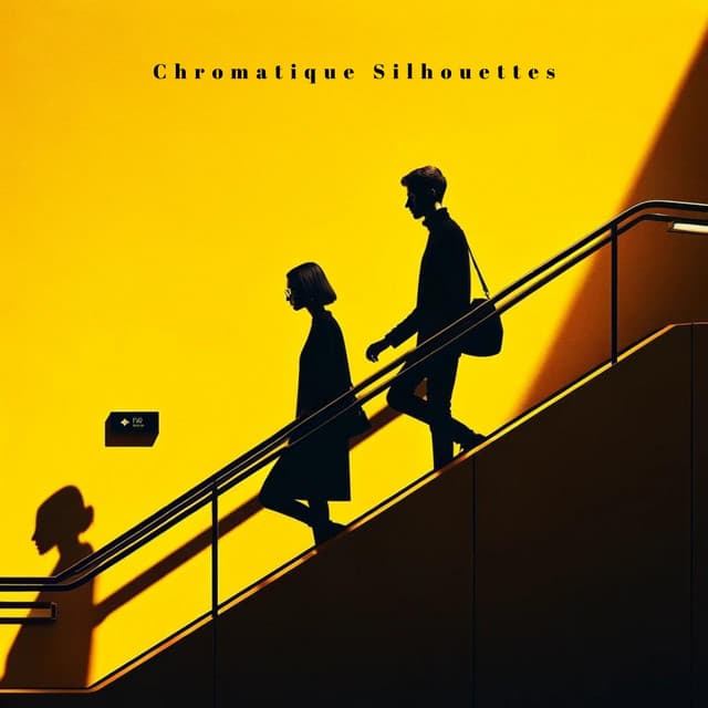 Chromatique Silhouettes: Ascending the Sunlight with Jazz - Jazz Background And Lounge