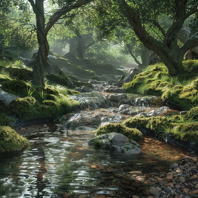 Stream Serenade for Dogs: Soothing Sounds - Dog Relaxing Zone