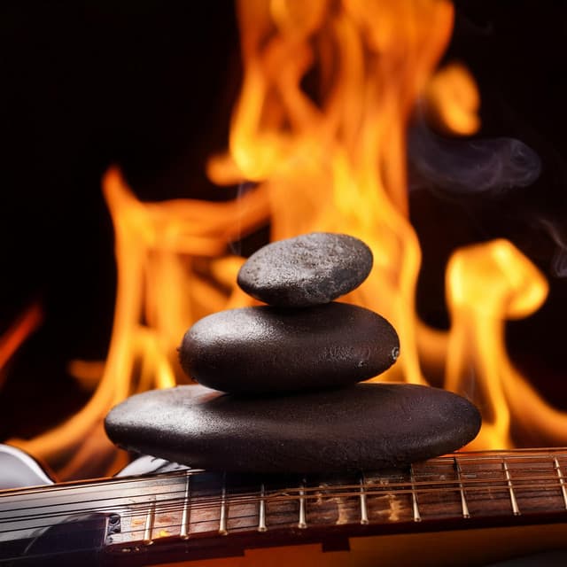 Fireside Spa Tunes: Gentle Guitar for Massage Relaxation - The Acoustic Guitar Troubadours