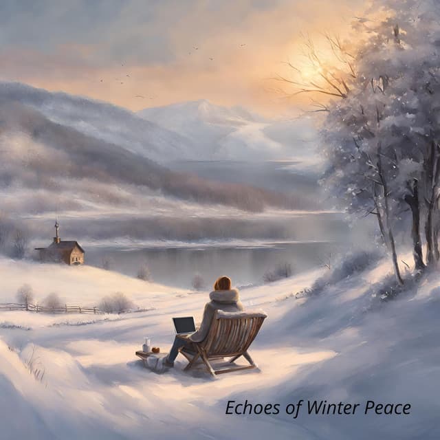 Echoes of Winter Peace: New Age Music for Study, Spa, and Meditation - Discover Harmony in the Winter Atmosphere - Relaxing New Age Music