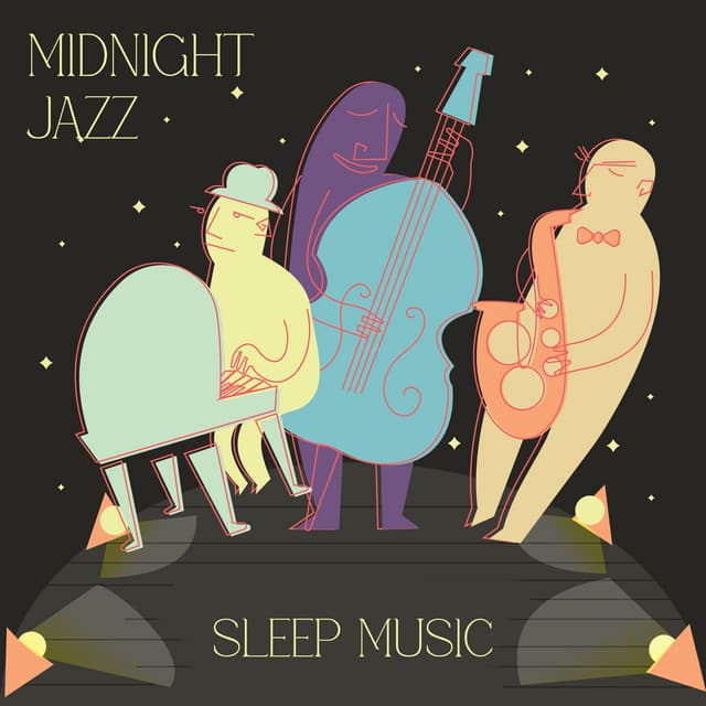 Midnight Jazz Sleep Music: Tender Calm Jazz Piano in Cozy Winter Bedroom Ambience for Relax - Midnight Piano Lounge