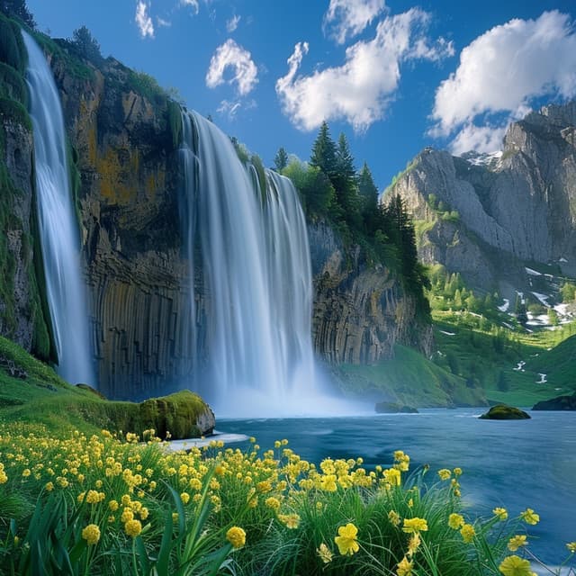 Enfoque Del Arroyo: Ondas De Estudio Para La Concentración - Timbre cerebral