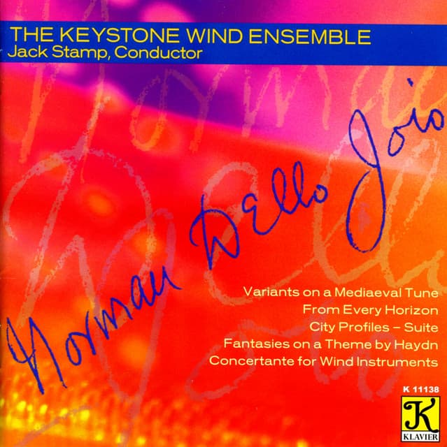 Dello Joio: Variants On A Mediaeval Tune / From Every Horizon / City Profiles / Concertante - Norman Dello Joio