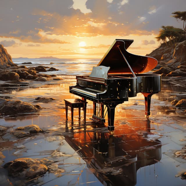 Enfoque Consciente Con El Abrazo De La Lluvia Y El Piano - Lluvia en el Bosque