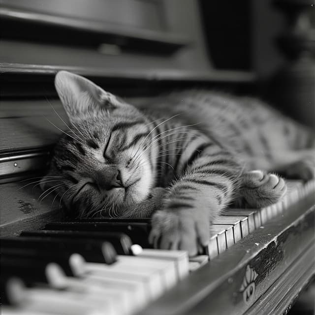 Piano Ronroneante: Melodías Relajantes Para Gatos - Tranquilo Piano Jazz Relax