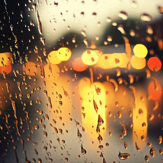 Gotas De Lluvia Tranquilas: Yoga Consciente Bajo El Abrazo De La Lluvia - Etiqueta de la naturaleza