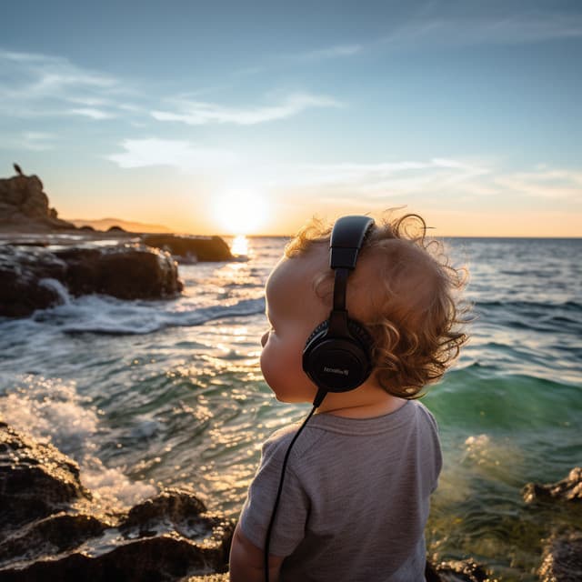 Baby Ballade: Gentle Ocean Chorale - White Noise Baby Sounds