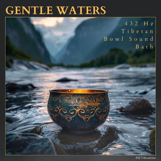 Gentle Waters: 432 Hz Tibetan Bowl Sound Bath - 432 Vibrations