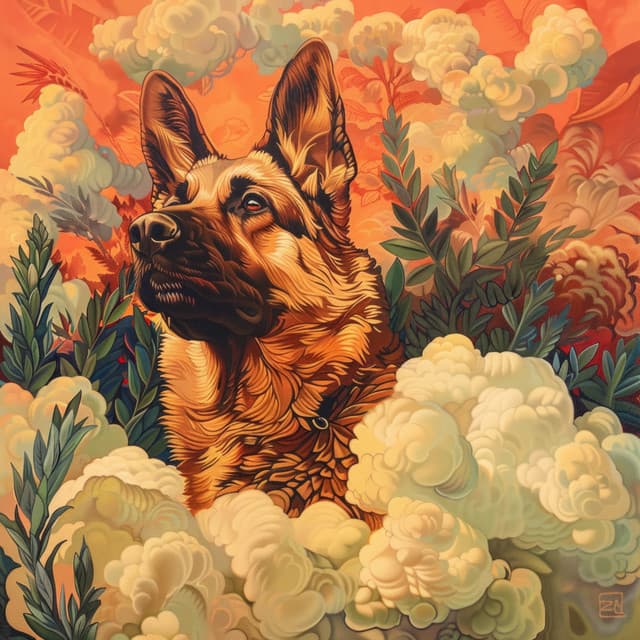 Welpenruhezone: Beruhigende Oasenklänge - Hunde Entspannungsmusik