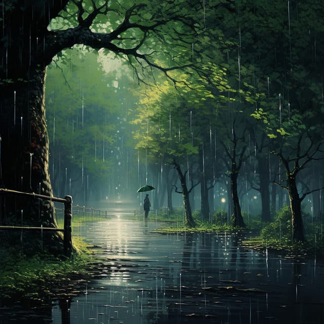 Massage Ambience: Binaural Rain Soundscapes for Spa Settings - Rain Storm Sounds