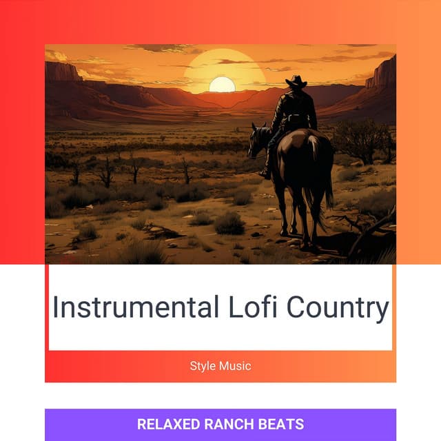 Instrumental Lofi Country Style Music - Relaxed Ranch Beats