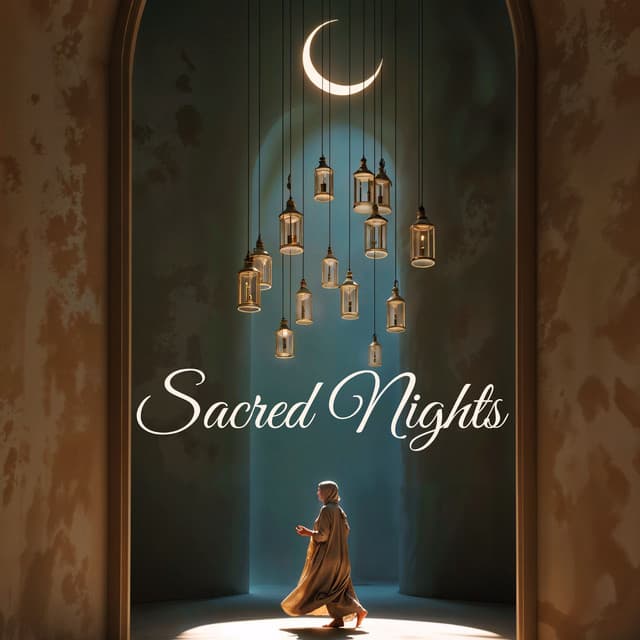 Sacred Nights: Between Moon and Prayer - Arabic New Age Music Creation