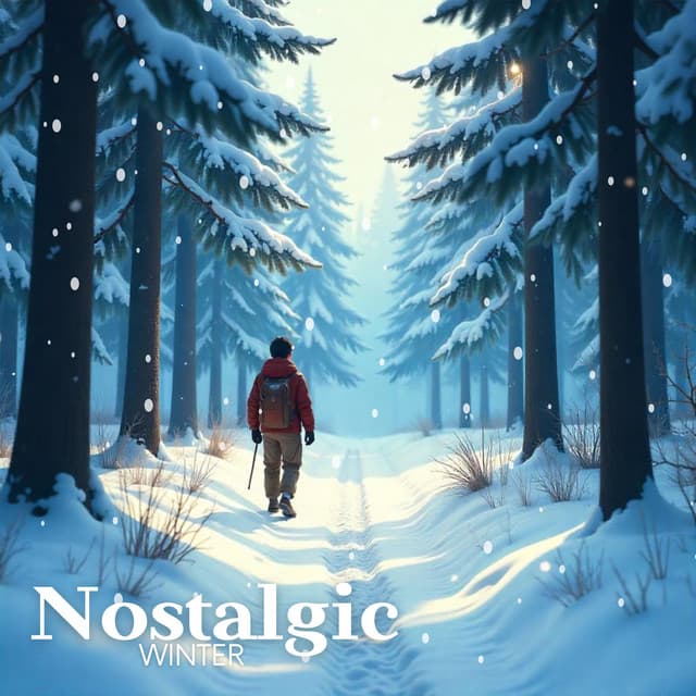 Nostalgic Winter: Snowfall Lofi Mix - Frosted Christmas Lofi