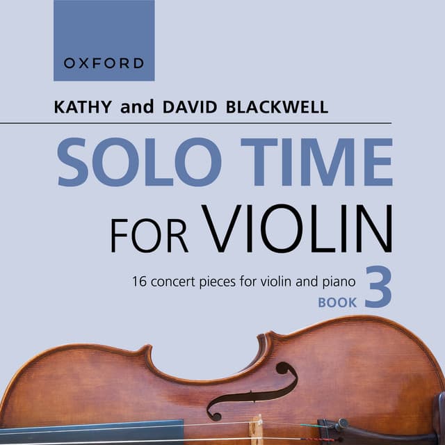 Solo Time for Violin Book 3 - Kathy & David Blackwell