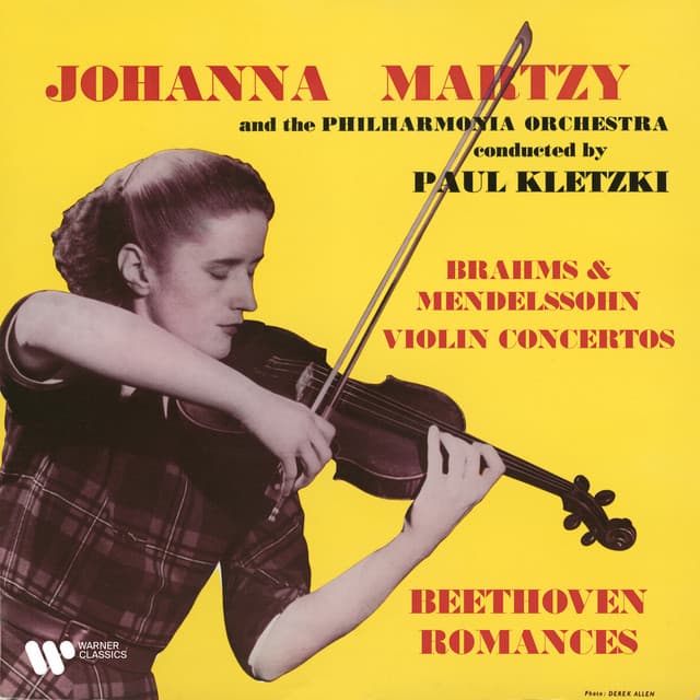 Brahms & Mendelssohn: Violin Concertos - Beethoven: Romances - Johanna Martzy