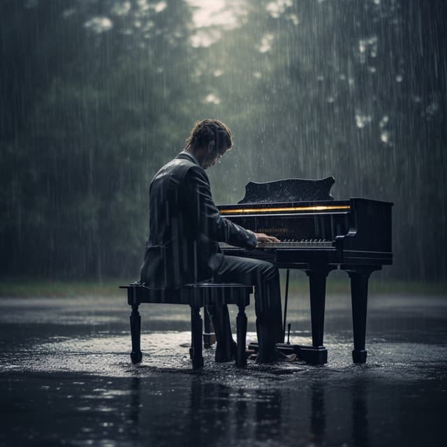 Meditación En El Abrazo De La Lluvia Al Piano - Música clásica de piano New Age