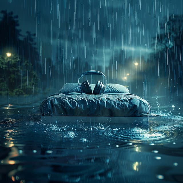 Night Rain: Binaural Sleep Waves - Rain for Deeper Sleep