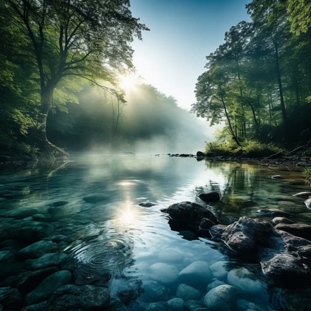 Retiro De Un Calmo Río: Música Relajante De Agua - Radio Naturaleza 1