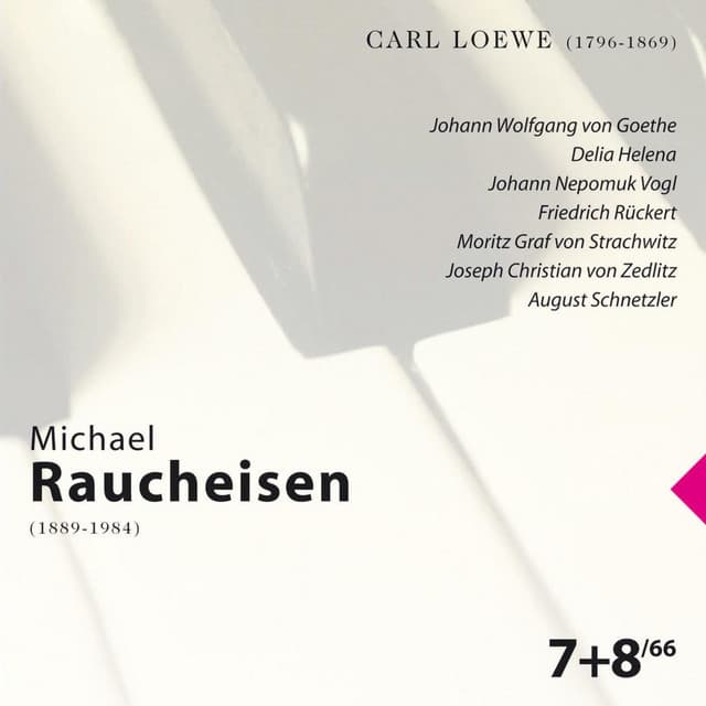 Carl Loewe: Michael Raucheisen Vol. 7 & 8 - Carl Loewe