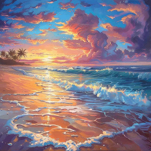 Olas Mentales Oceánicas: Flujo Zen De Estudio - Soledad tranquila