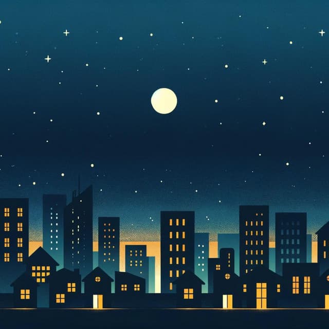 The Indigo Hour: Alleyway Lullaby - Jazz Night Music Paradise